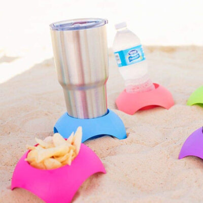 Turtleback Sand Drink Cup Holder Coasters