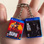 Mini PS4 Game Keychain