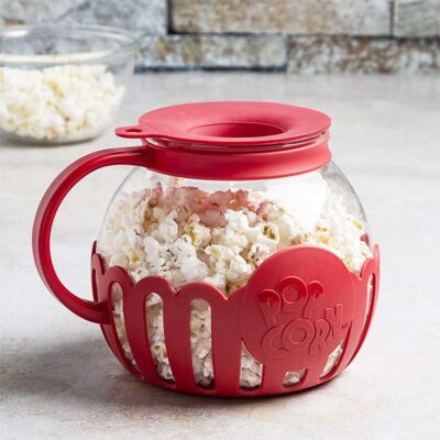 Borosilicate Glass Popcorn Popper