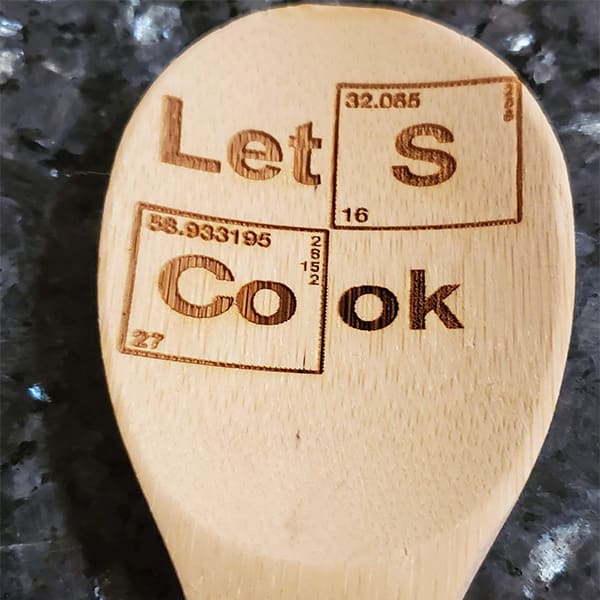 Breaking Bad Let's Cook Wooden Spoon