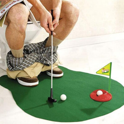 Toilet Golf Game Mat