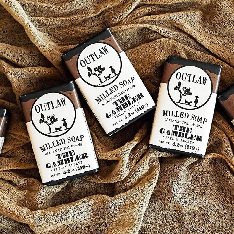 Outlaw The Gambler Bourbon Soap