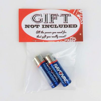 Gift Not Included Batteries