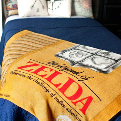 Nintendo The Legend of Zelda Cartridge Blanket