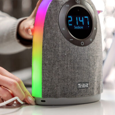 Tribit Speaker with Time Display Touch Sensor Control