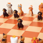 Cats vs. Dogs Chess Set