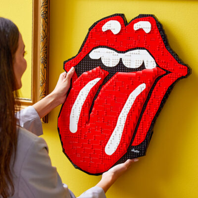 LEGO Rolling Stones Tongue & Lips Logo