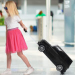 Mercedes Benz Kids Luggage Car suitcase