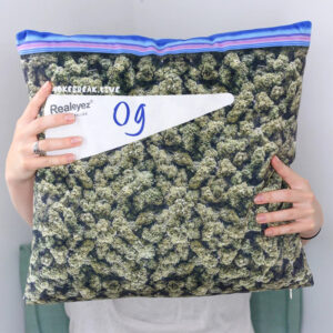 Bag of Weed Pillow