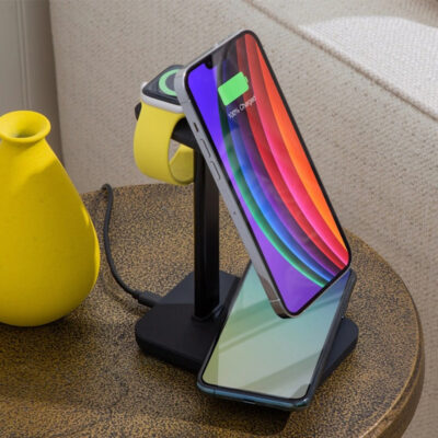 3-in-1 Magnetic Charging Station for iPhone 13, Apple Watches, & AirPods