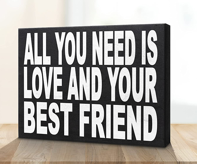 All You Need is Love Wood Sign