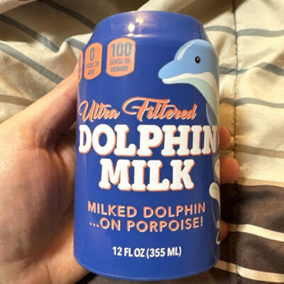 Dolphin Milk Beersy Silicone Sleeve