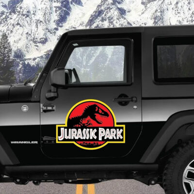 Jurassic Park Car Decal Sticker