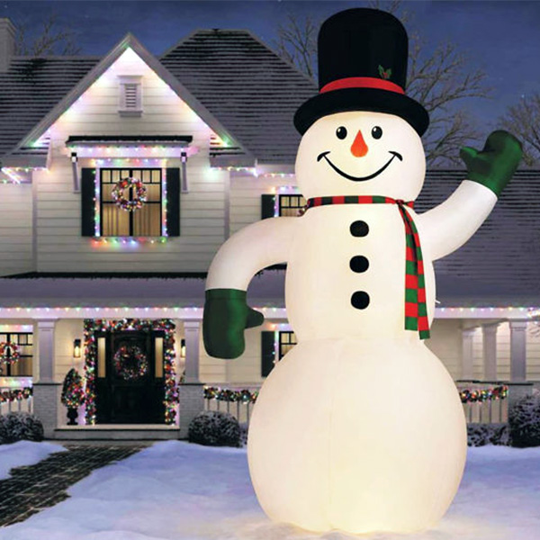 Gigantic Inflatable Snowman