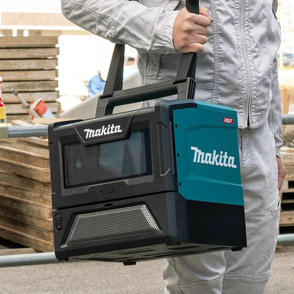 Makita Portable Cordless Microwave : For On-the-Go Hot Meals