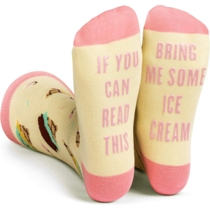 If You Can Read This, Bring Me Ice Cream Socks