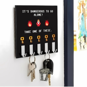 Dangerous to Go Alone Key Rack