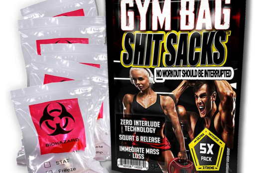 Gym Bag Sh*t Sacks Gag gifts