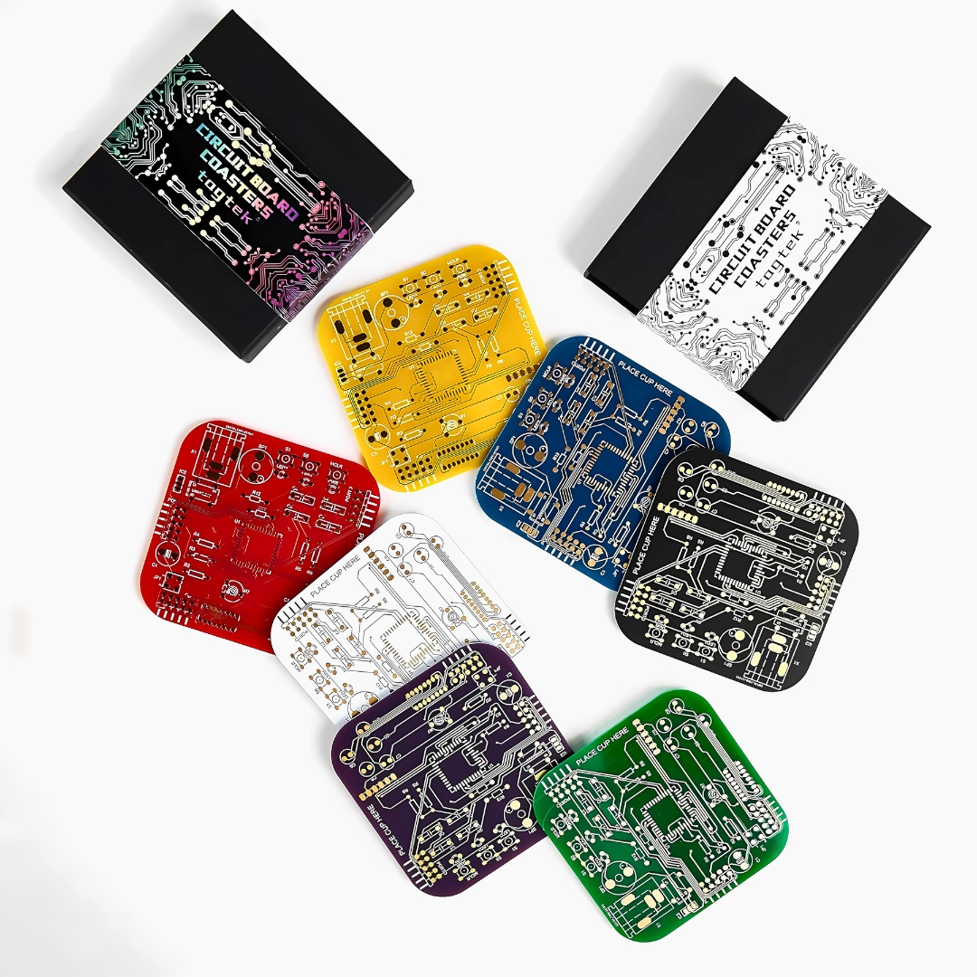 PCB Circuit Board Drink Coasters