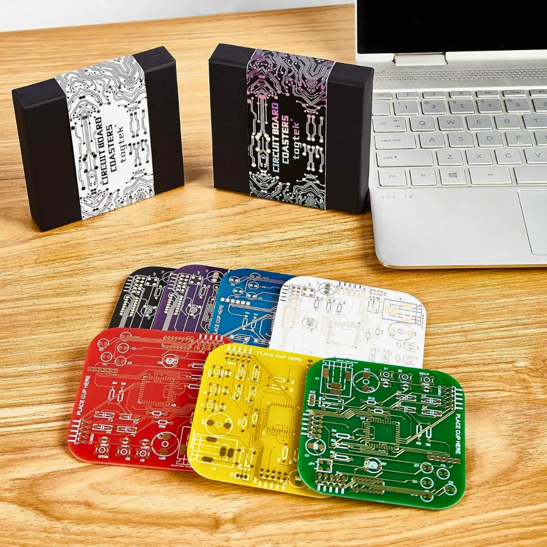 PCB Circuit Board Drink Coasters