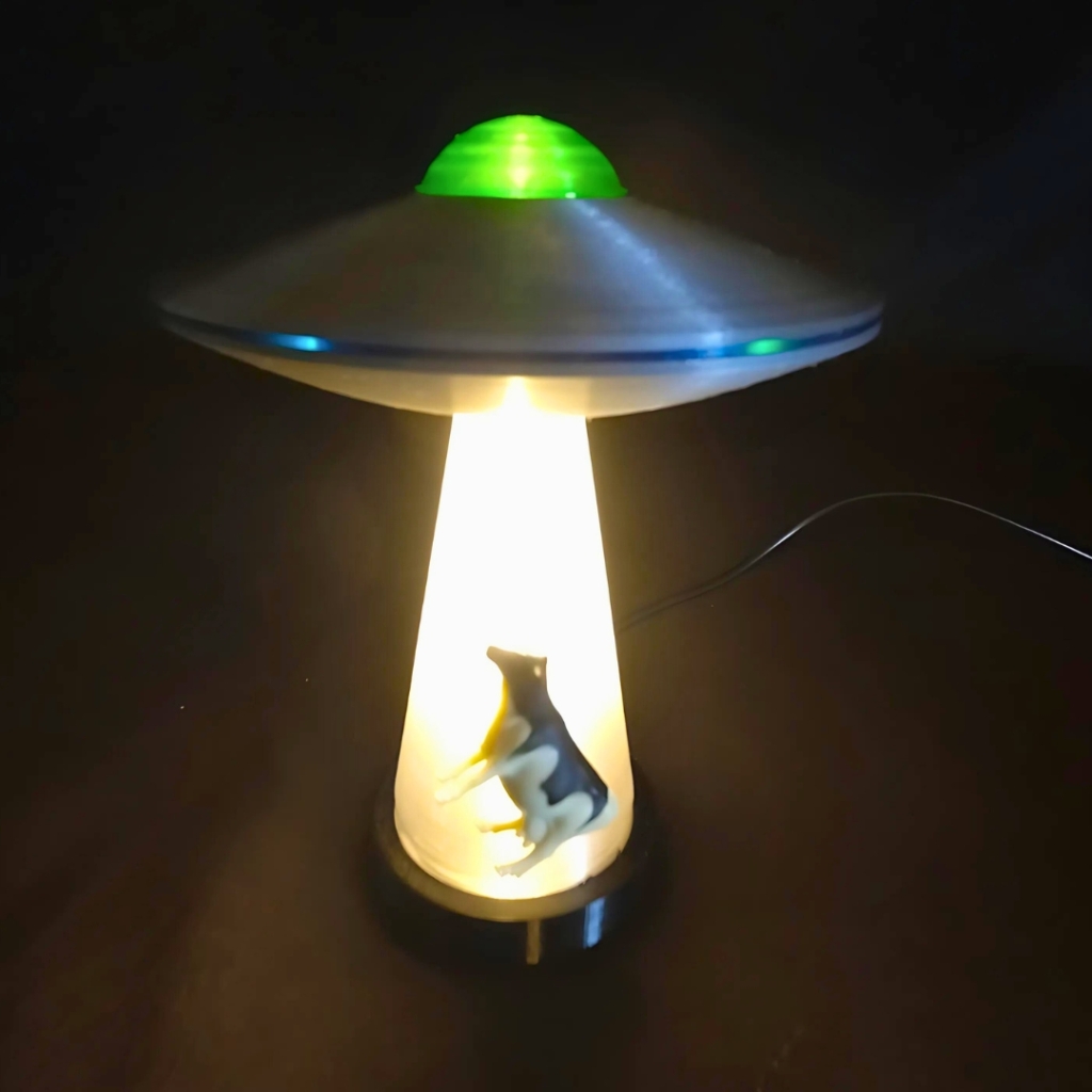 UFO Abduction Lamp