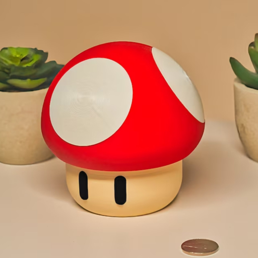 Mario Mushroom Stash Box