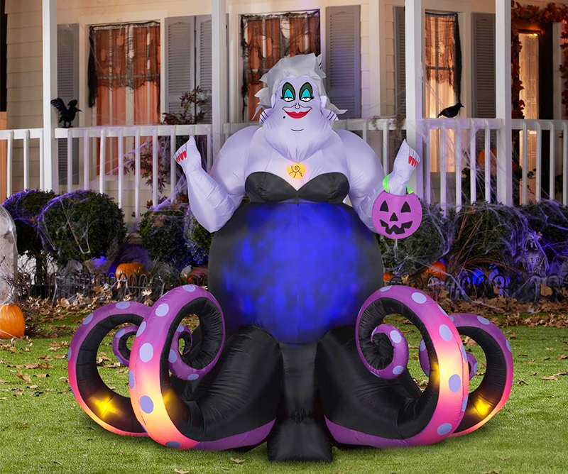 6ft Inflatable Ursula Halloween Decoration