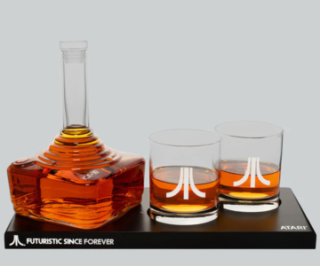 Atari Joystick Decanter Set